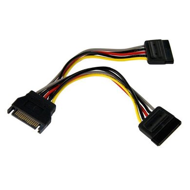 CABLE SATA P/CORRIENTE DOBLE A.6 - CABLE SATA P/CORRIENTE DOBLE A.6 -